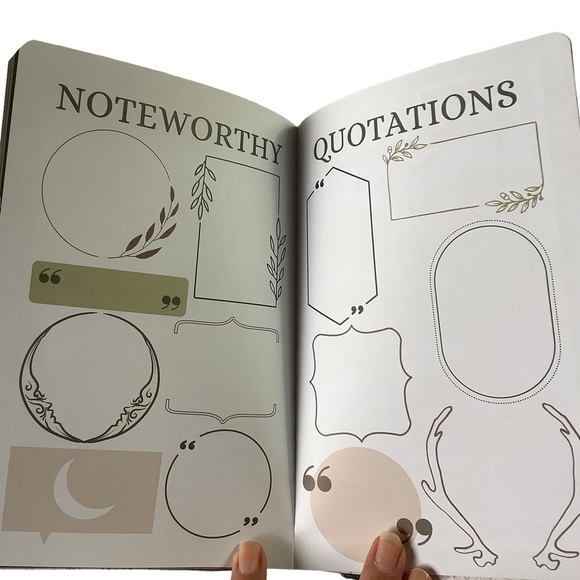 Owlcrate Reading Journal Undated New - Picture 11 of 16